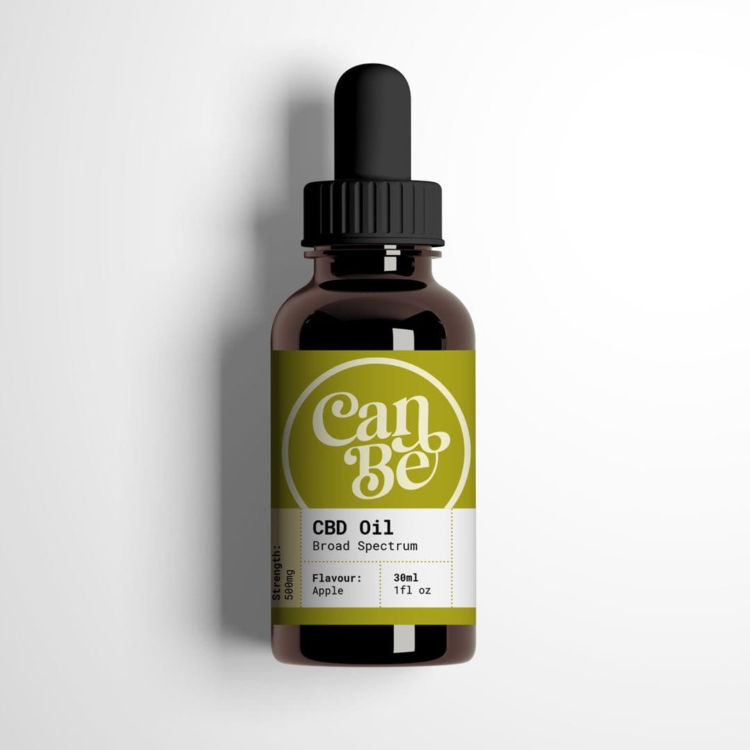 CanBe CanBe 500mg Broad Spectrum CBD Oil Apple 30ml