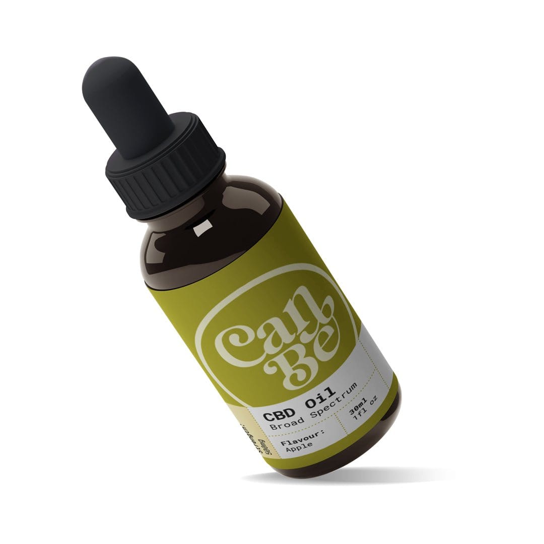 CanBe CanBe 500mg Broad Spectrum CBD Oil Apple 30ml