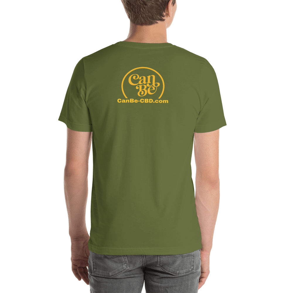 Hemprove UK Unisex CanBe CBD Centre Crest t-shirt