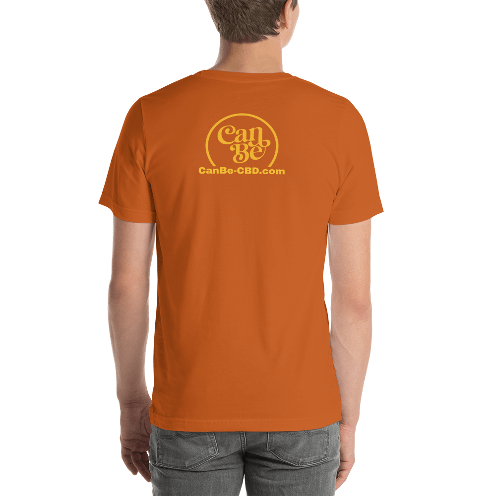 Hemprove UK Unisex CanBe CBD Centre Crest t-shirt