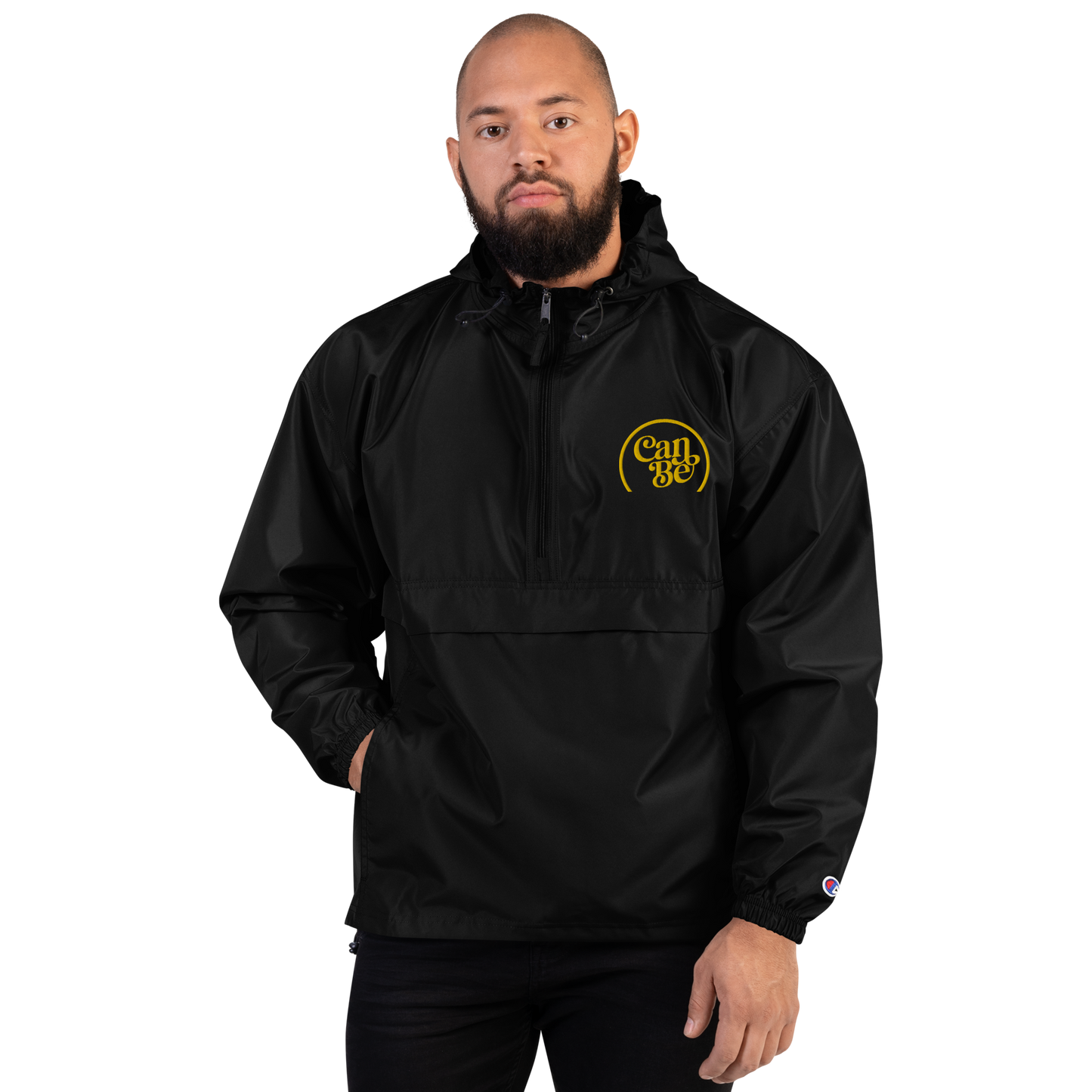CanBe CBD x Champion Embroidered Packable Jacket