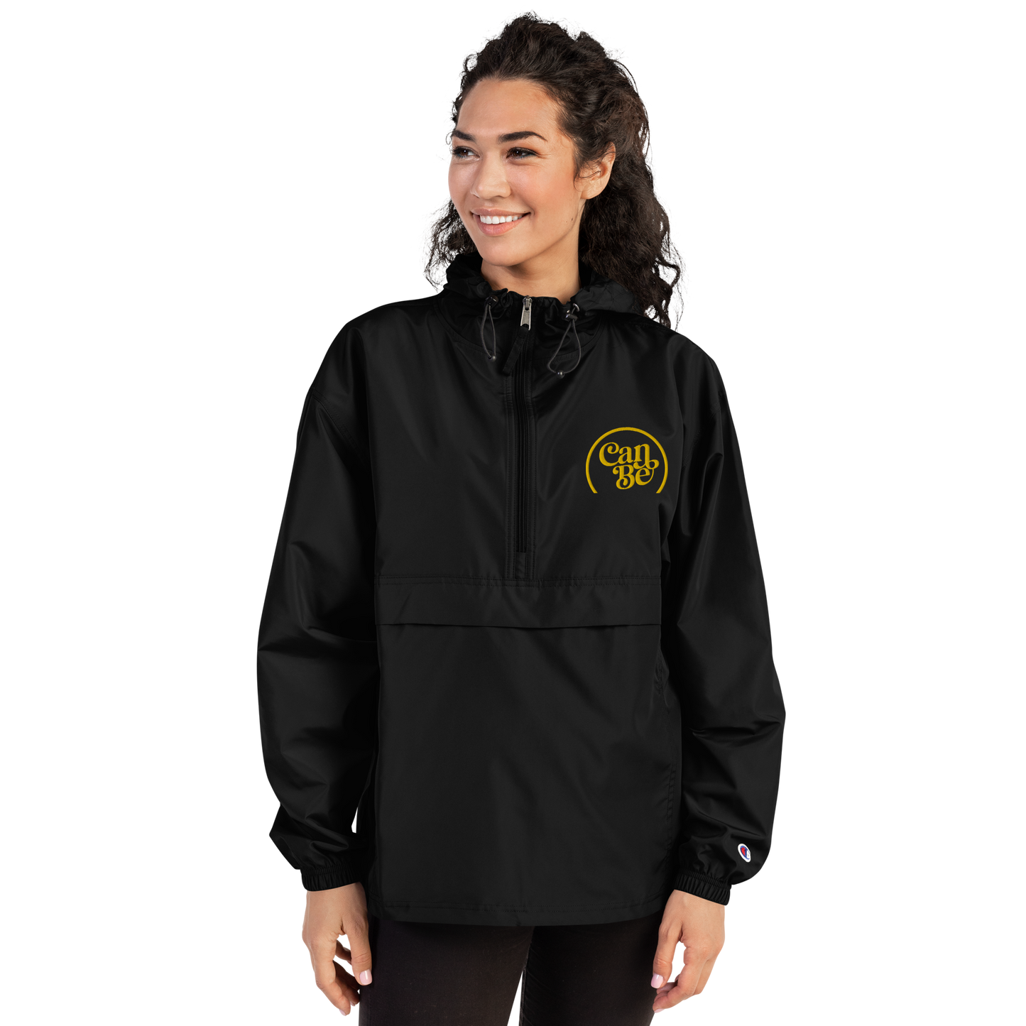 CanBe CBD x Champion Embroidered Packable Jacket