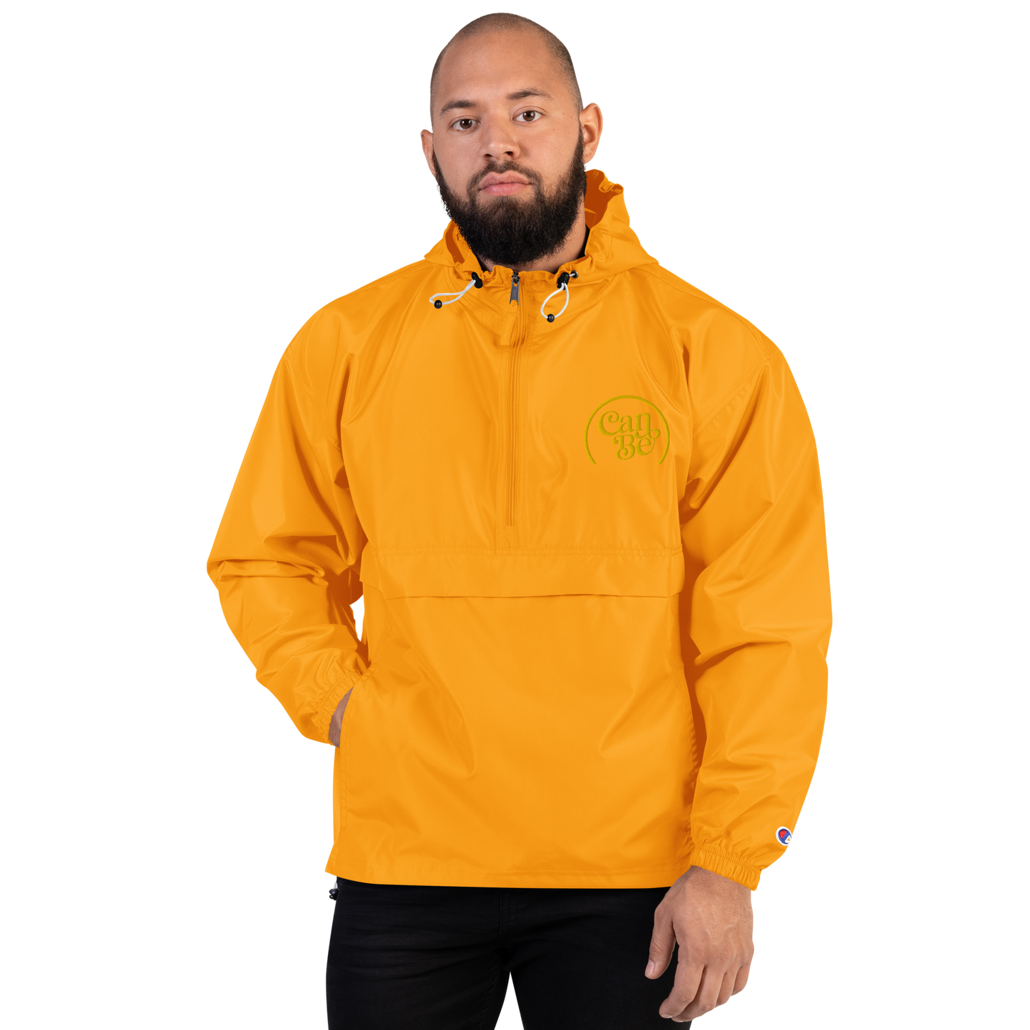 CanBe CBD x Champion Embroidered Packable Jacket