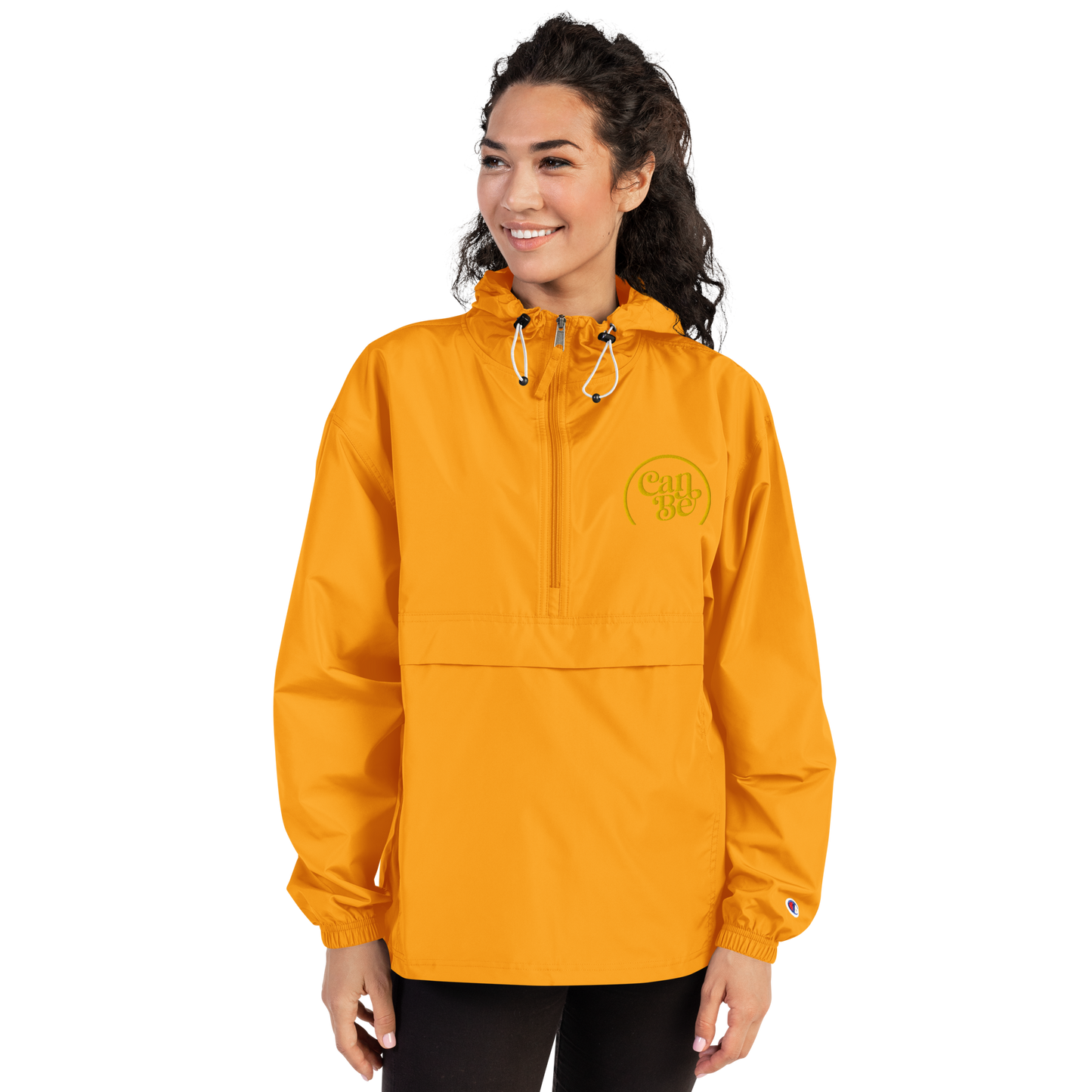 CanBe CBD x Champion Embroidered Packable Jacket