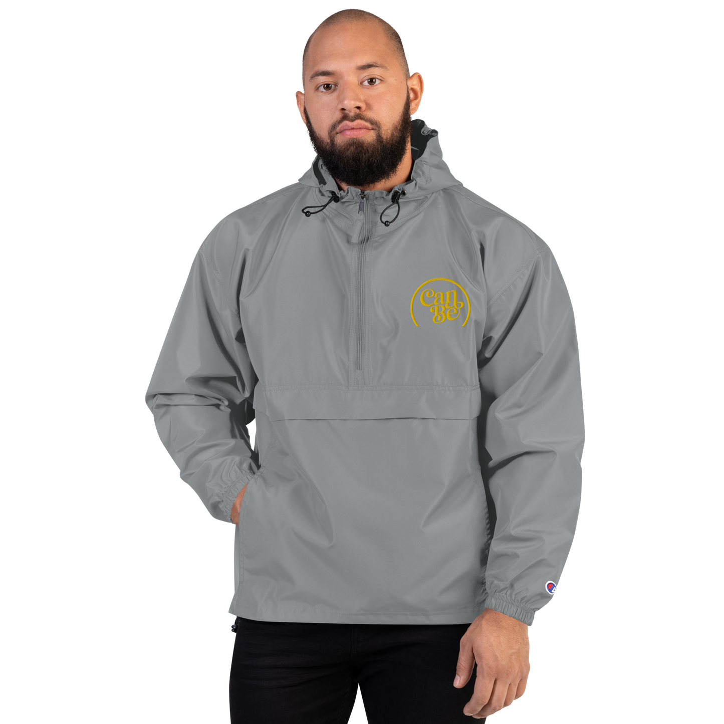 CanBe CBD x Champion Embroidered Packable Jacket