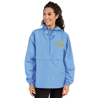 CanBe CBD x Champion Embroidered Packable Jacket