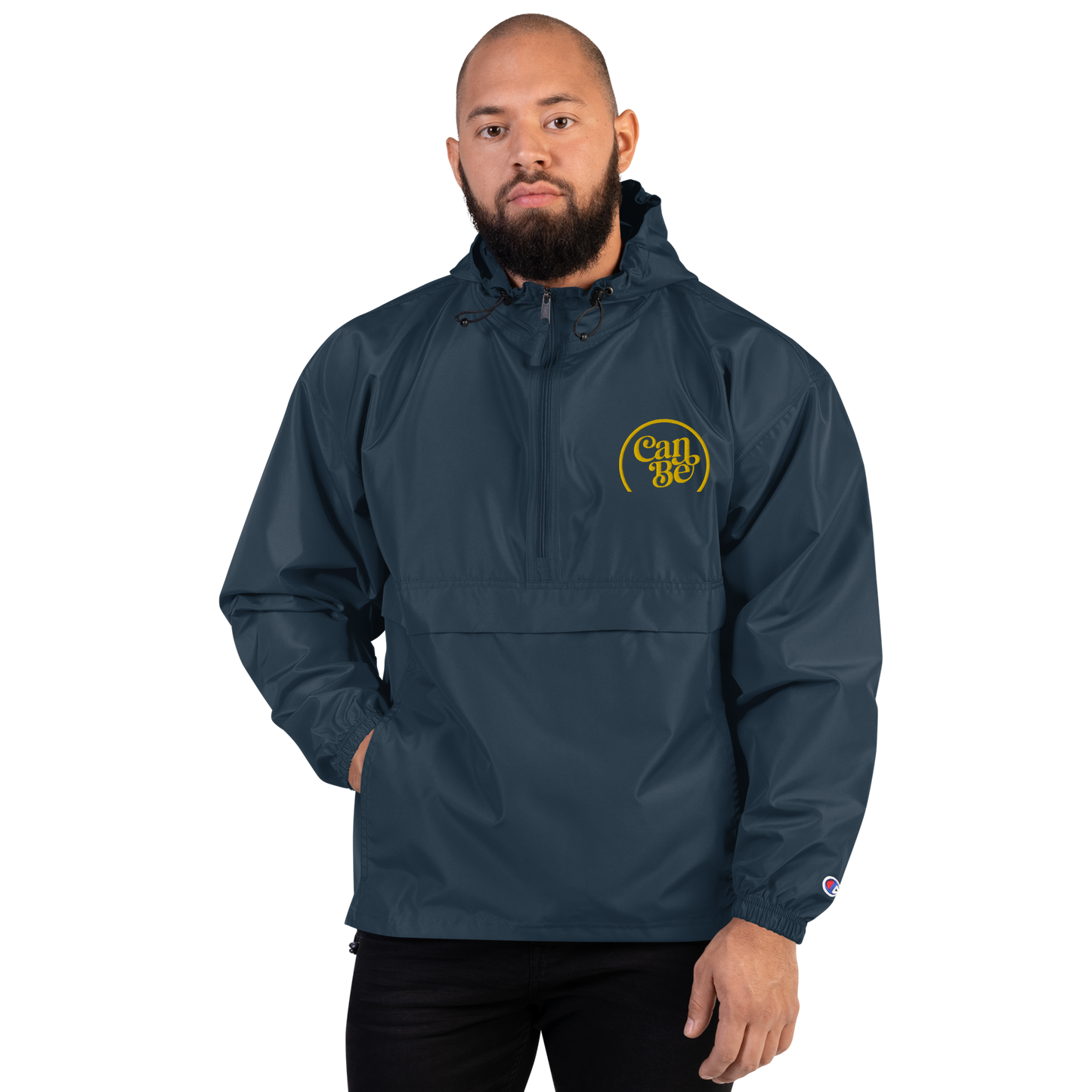 CanBe CBD x Champion Embroidered Packable Jacket