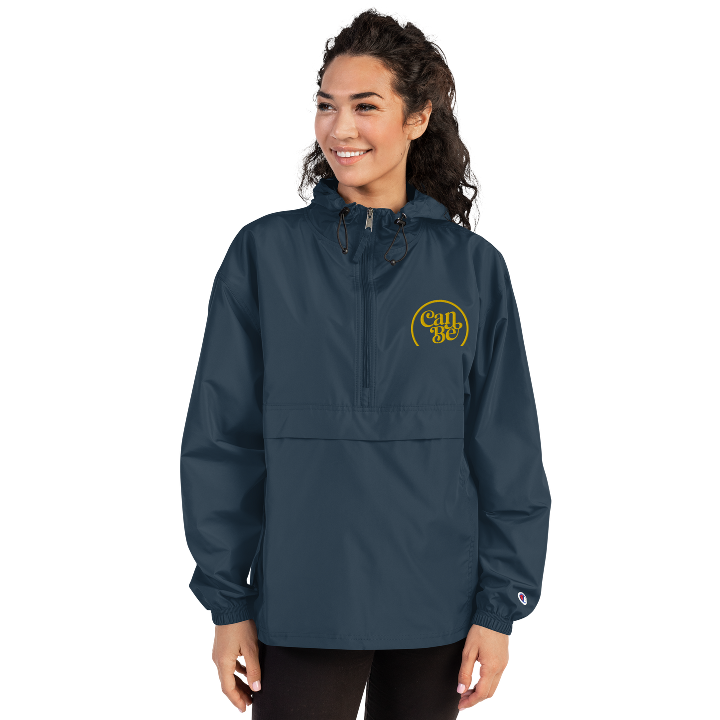 CanBe CBD x Champion Embroidered Packable Jacket