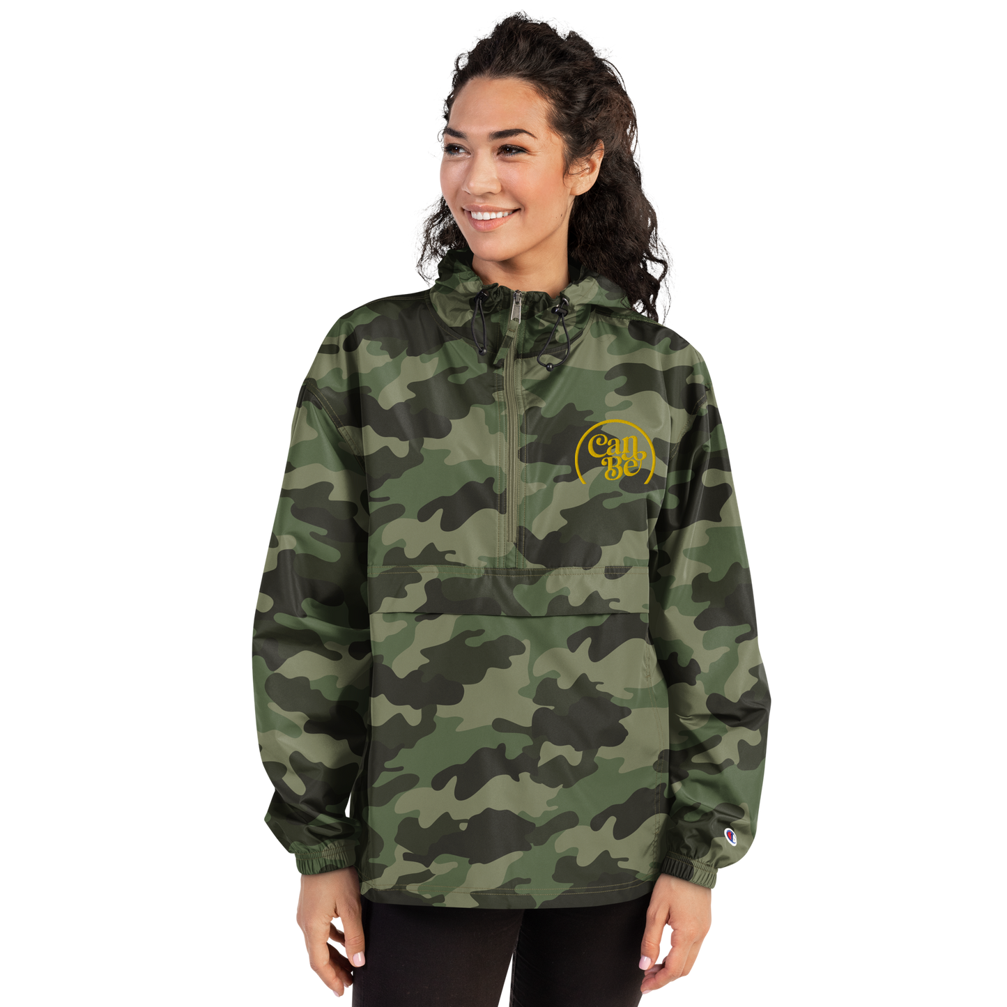 CanBe CBD x Champion Embroidered Packable Jacket