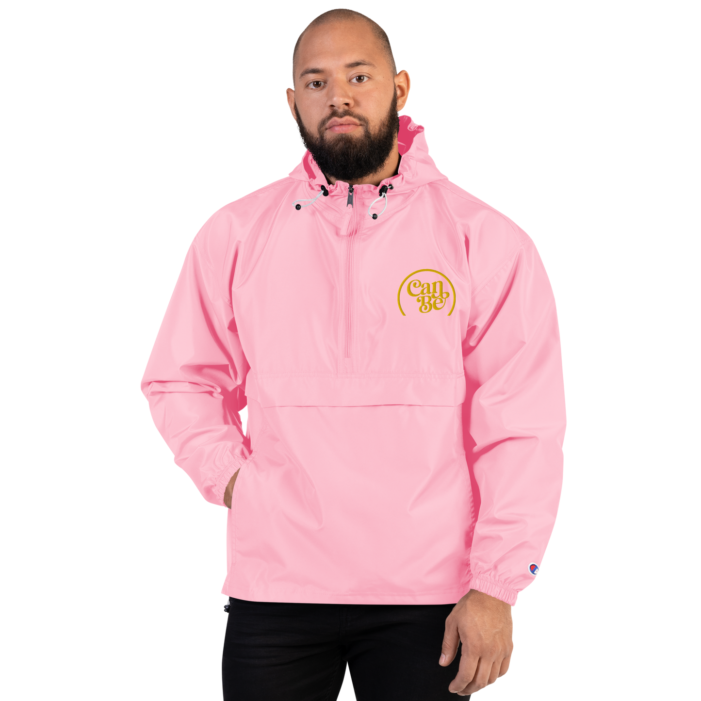 CanBe CBD x Champion Embroidered Packable Jacket
