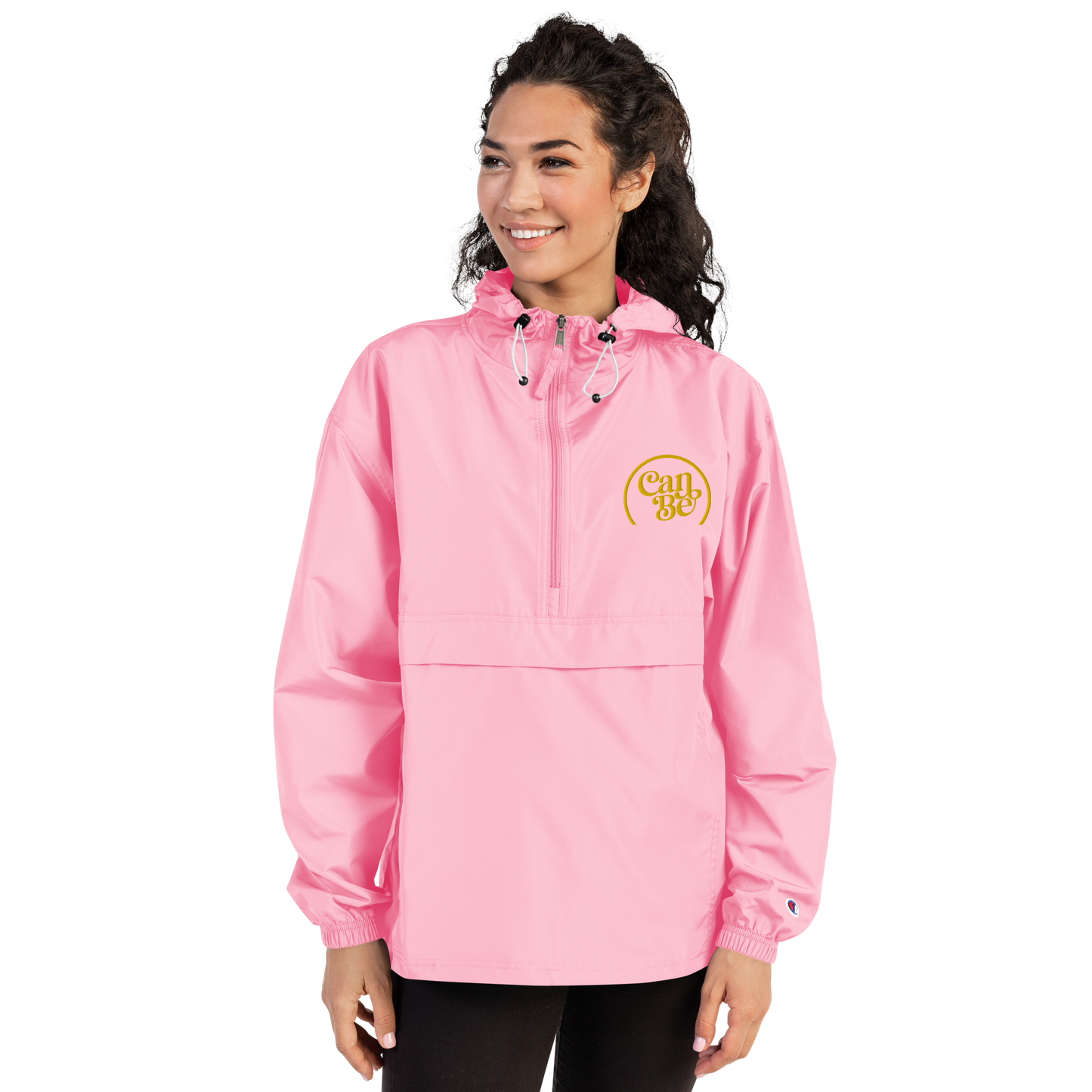 CanBe CBD x Champion Embroidered Packable Jacket