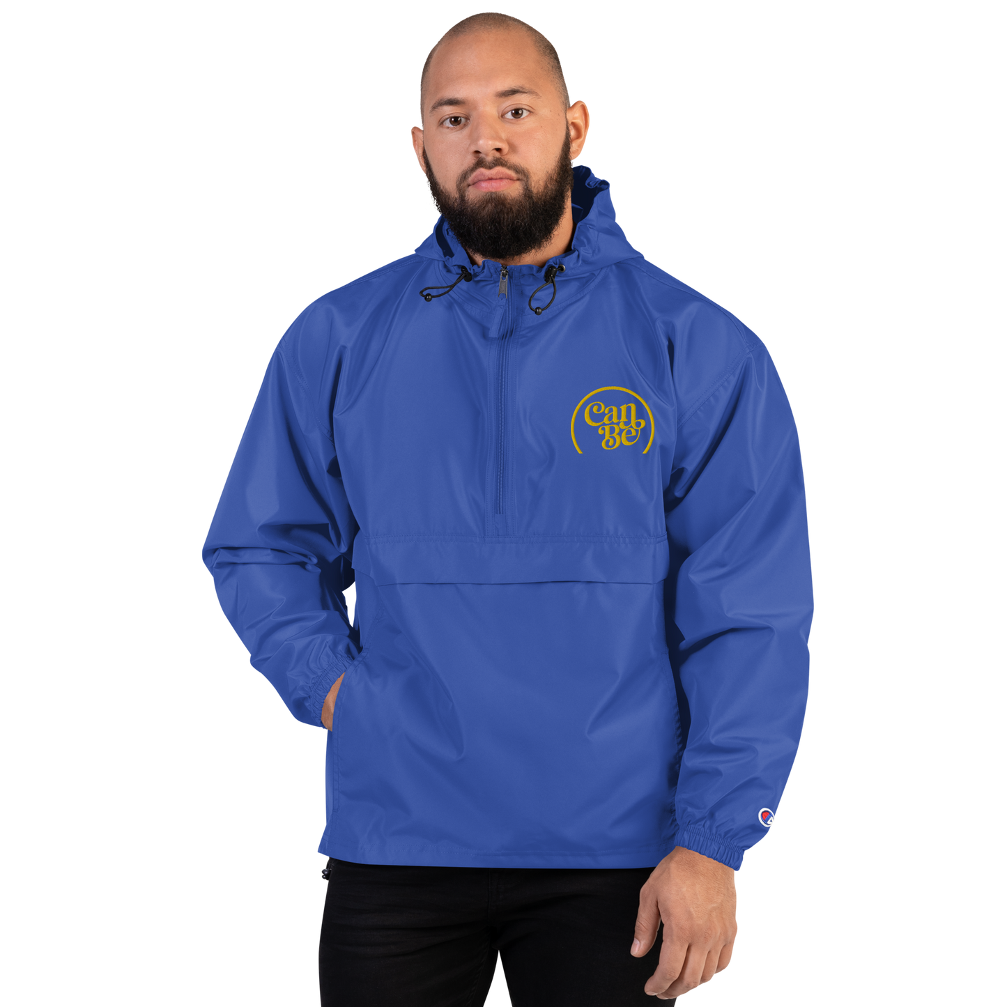 CanBe CBD x Champion Embroidered Packable Jacket