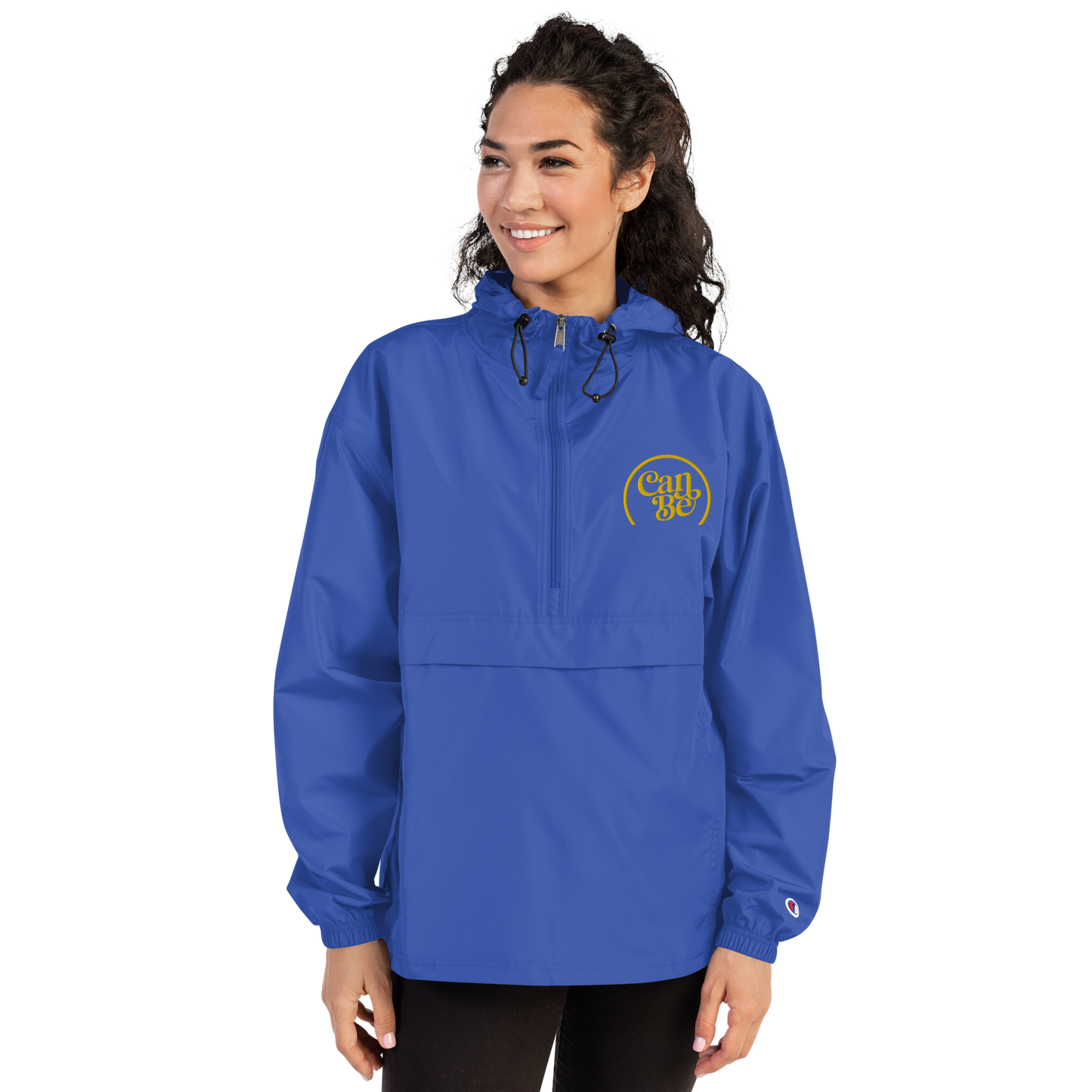 CanBe CBD x Champion Embroidered Packable Jacket