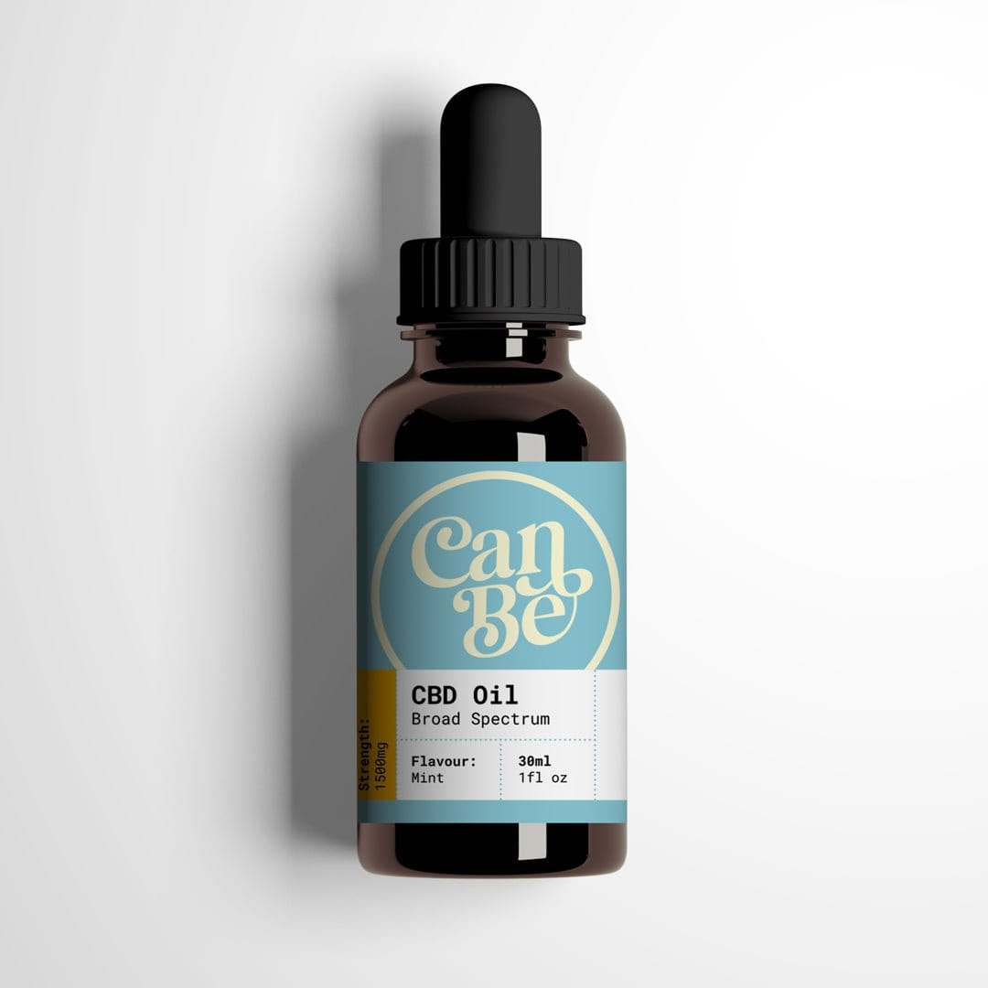 CanBe CBD Products CanBe 1500mg Broad Spectrum CBD Oil Mint 30ml