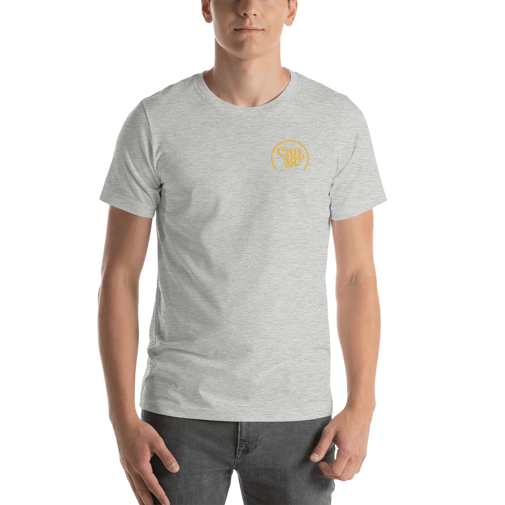 Hemprove UK Athletic Heather / XS CanBe CBD Chest Crest t-shirt - Unisex