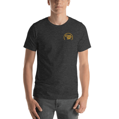 Hemprove UK Dark Grey Heather / XS CanBe CBD Chest Crest t-shirt - Unisex